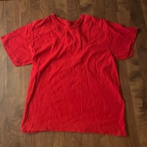 Red large shirt